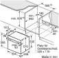 Preview: BOSCH HBA578BS0 Einbaubackofen Edelstahl EEK: A